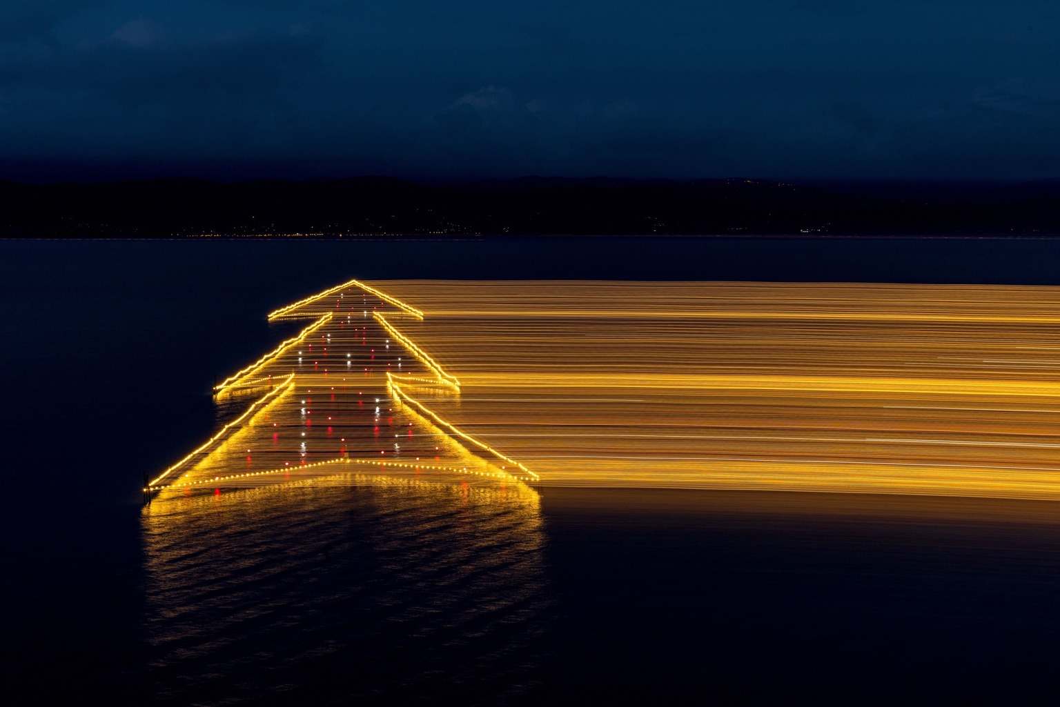 ‘Lights on Lake Trasimeno’